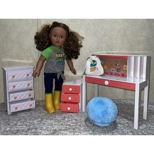 My Life As Environmentalist Brunette 18” Doll & Furniture / Accessories